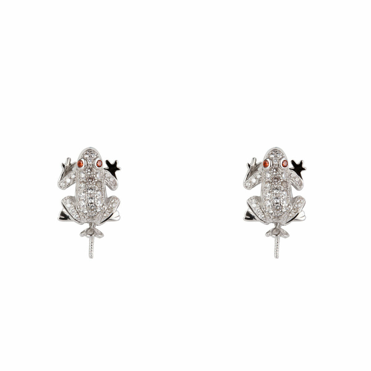 Uhani ženski Lancaster JLA-EAR-FROG1 1,2 cm
